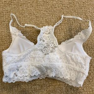 aerie Intimates & Sleepwear - Aerie white lace bralette (padded) aerie Intimates & Sleepwear - Aerie white lace bralette (padded)